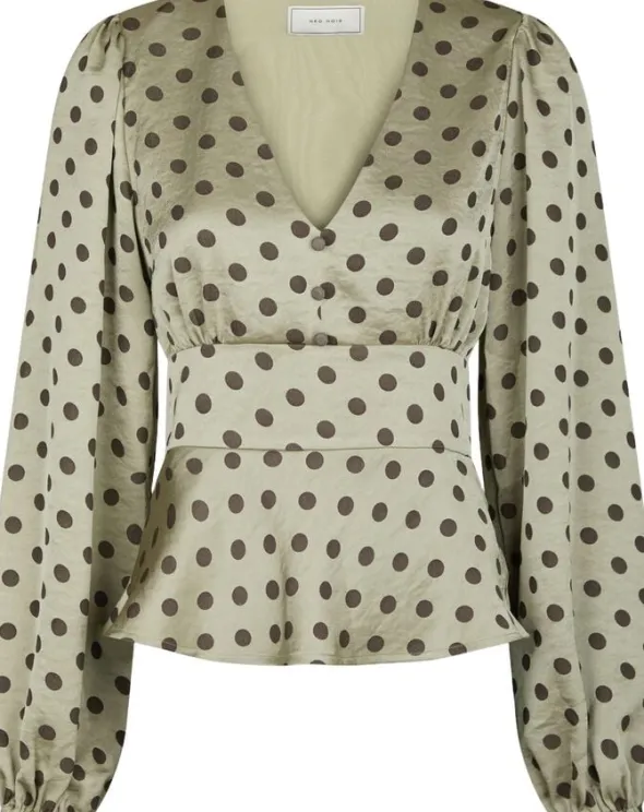 Jellima Dotted Blouse