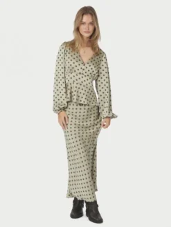Jellima Dotted Blouse