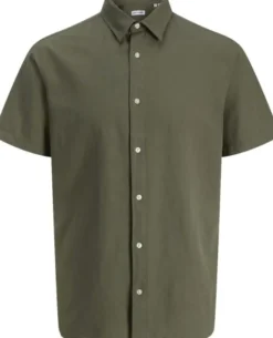 JJEBREEZE LINEN BLEND SHIRT S/S SN