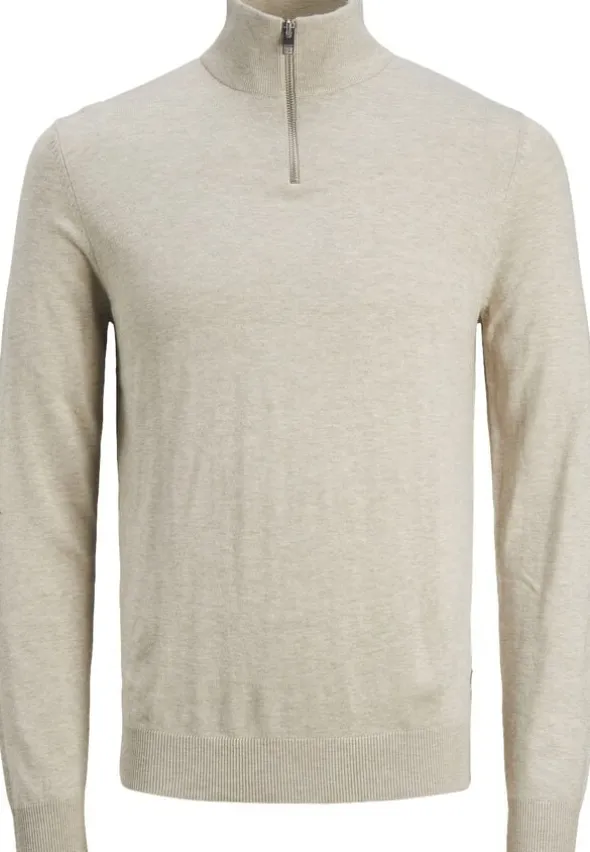 JJEEMIL KNIT HALF ZIP NOOS JNR