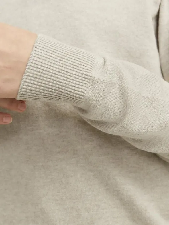 JJEEMIL KNIT HALF ZIP NOOS JNR