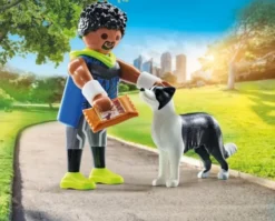 Jogger with Border Collie