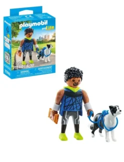 Jogger with Border Collie