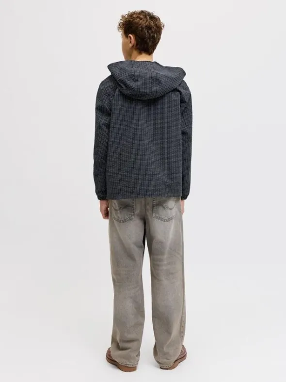 JORNIAGRA CHECK HOOD JACKET JNR