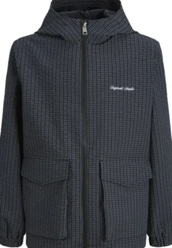 JORNIAGRA CHECK HOOD JACKET JNR