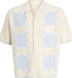 JORORCHARD KNIT CROCHET POLO