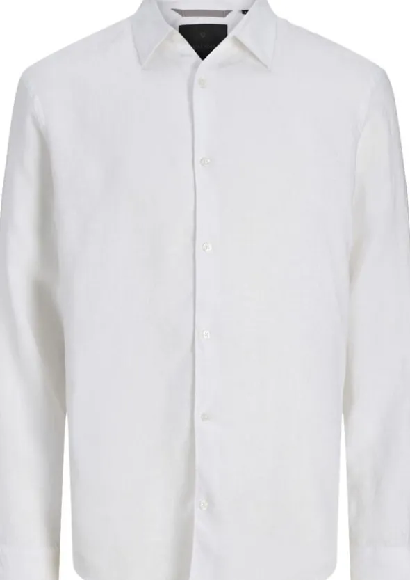 JPRBLALAWRENCE LINEN LS SHIRT SN
