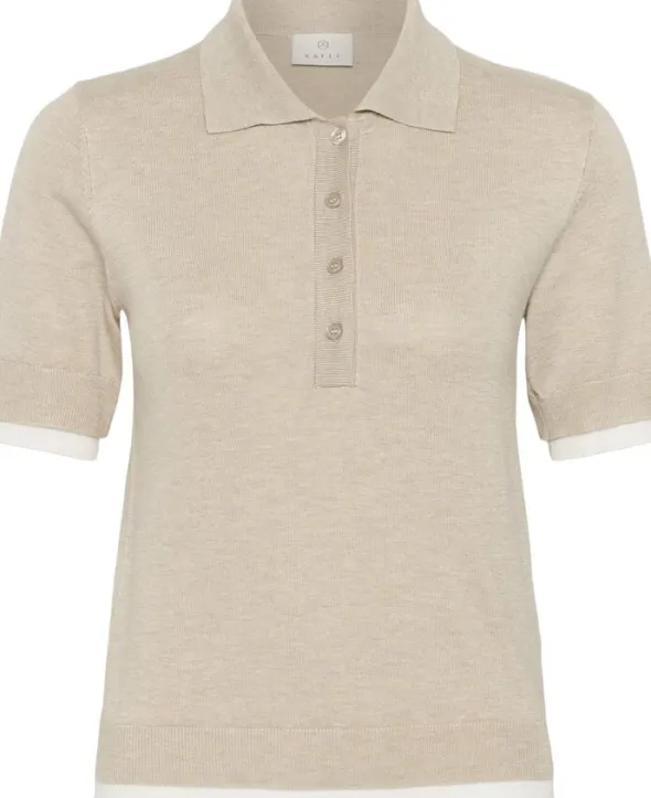 KAlizza Contrast Polo Knit