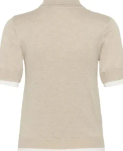 KAlizza Contrast Polo Knit