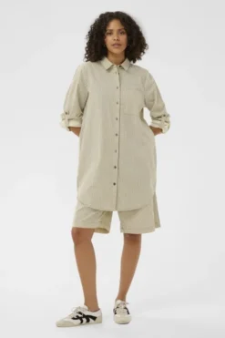 KAnaya Striped Shirt Tunic