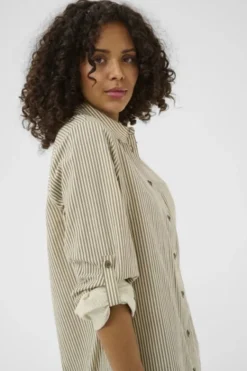 KAnaya Striped Shirt Tunic