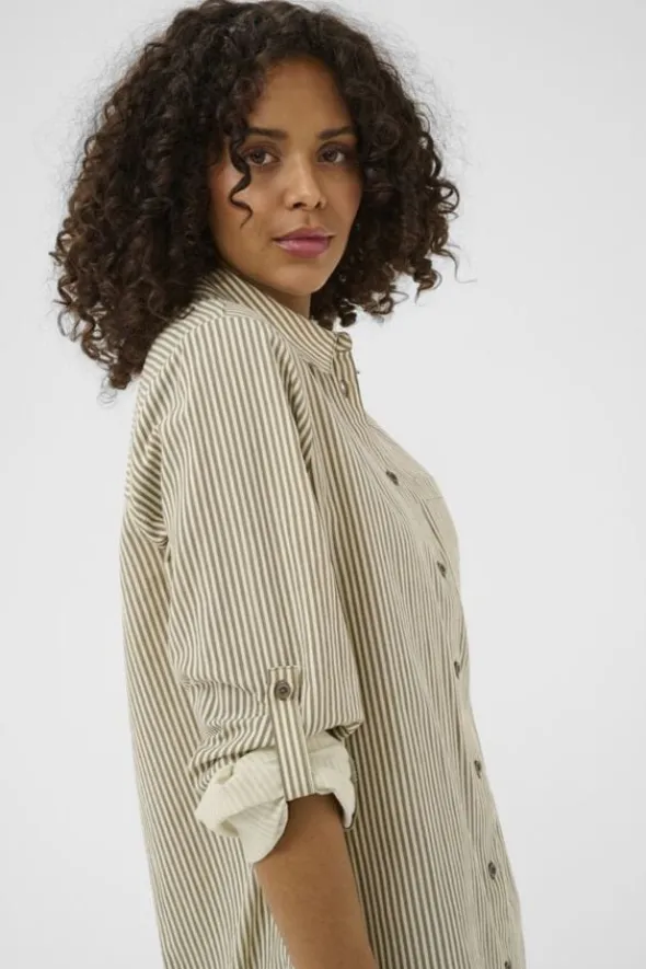 KAnaya Striped Shirt Tunic