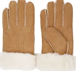 KELLY - GLOWES - SHEEP SKIN W/ SHEARLING CUFF