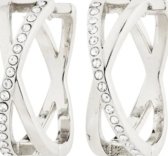 KIRA earrings silver-plated