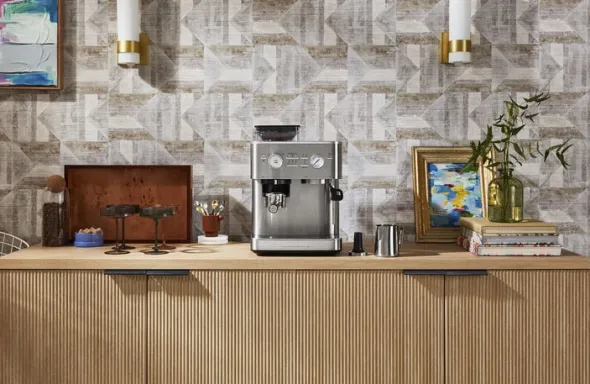 KITCHENAID halvautomatisk espressomaskine-5KES6551ESX