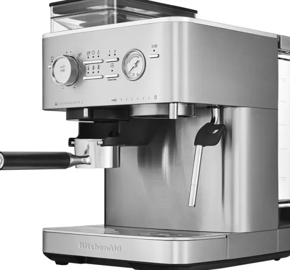 KITCHENAID halvautomatisk espressomaskine-5KES6551ESX