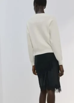 Knitted button cardigan