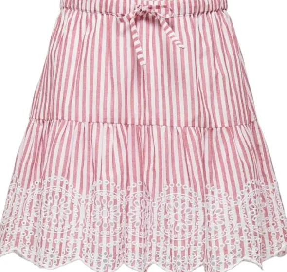 KOGBONDI LIFE EMB SKIRT WVN