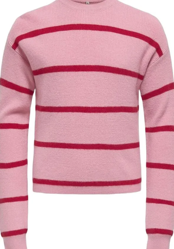 KOGFRANCA LIFE SHORT L/S STRIPE KNT