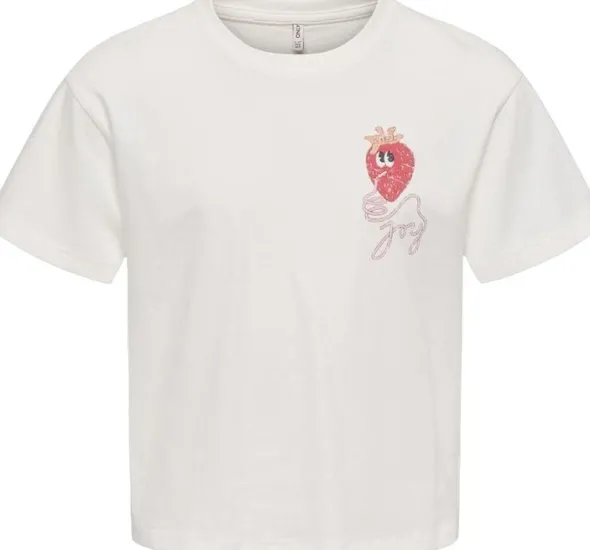 KOGNORA LIFE SS BOXY PRINTED TOP JR