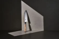 Koya Santoku Japansk kockkniv 18 cm, Beige, Fin egg