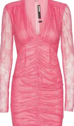 LACE MINI LS DRESS