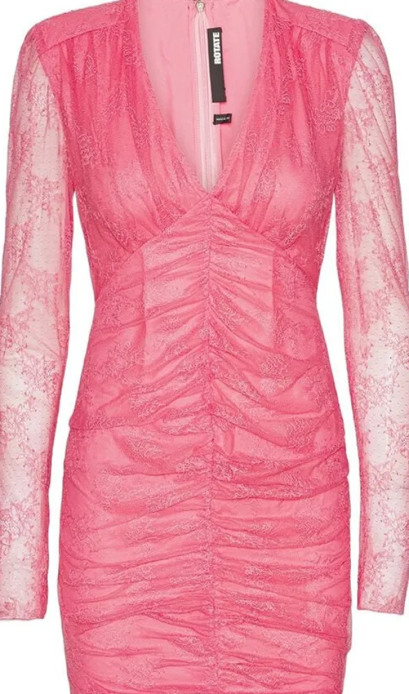 LACE MINI LS DRESS