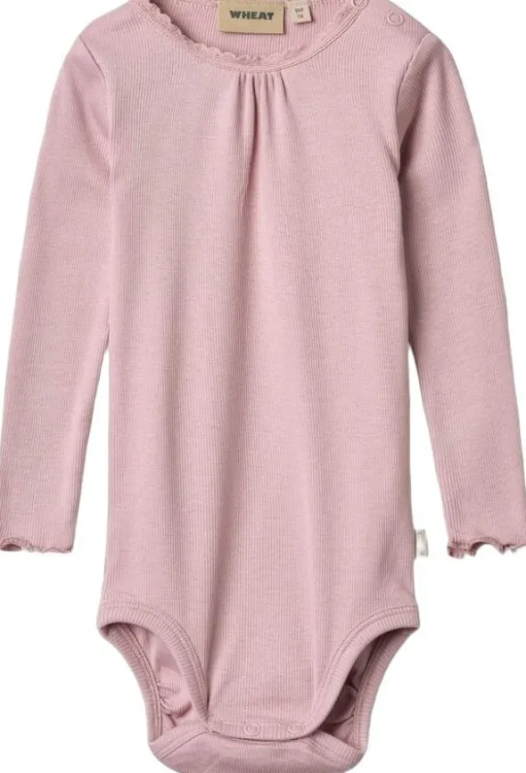 Langærmet Blonde Rib Body Lotta