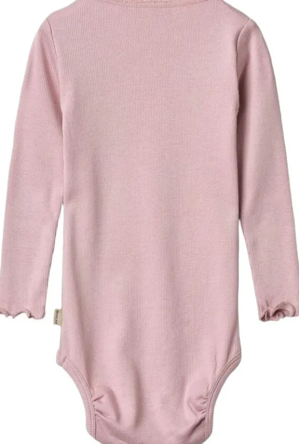 Langærmet Blonde Rib Body Lotta