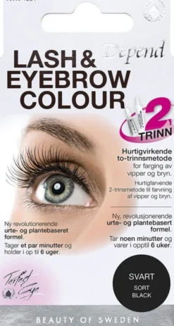 Lash/eyebrow col. Black NO/DK