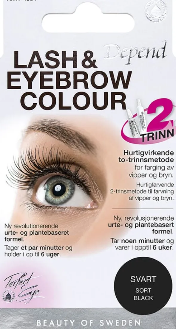 Lash/eyebrow col. Black NO/DK