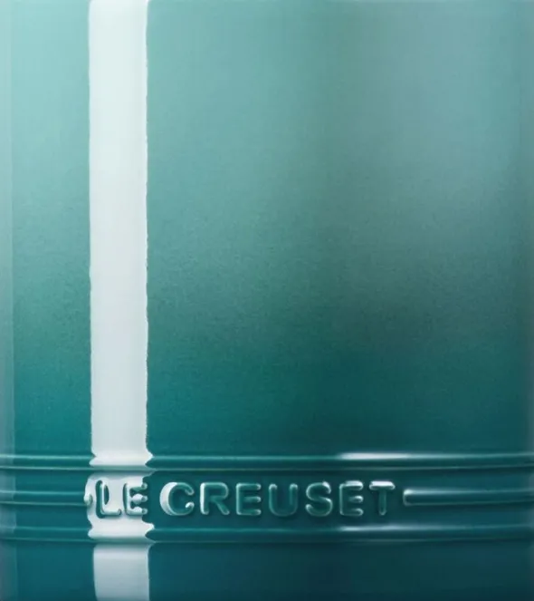 Le Creuset Signature stentøj bestik- og redskabskrukke 1. 1L Bleu Rivi