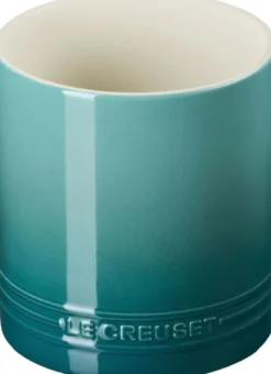 Le Creuset Signature stentøj bestik- og redskabskrukke 1. 1L Bleu Rivi