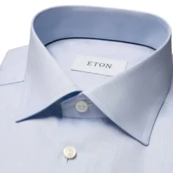 Light Blue Signature Twill Shirt - Contemporary Fit