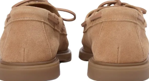 LIGHT SUEDE BOAT SHOE