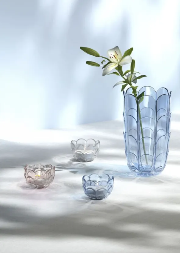 Lily Fyrfadsstage Ø7 cm klar