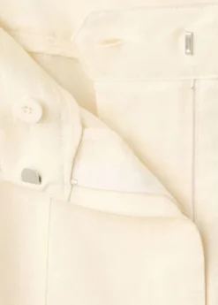 Linen balloon trousers