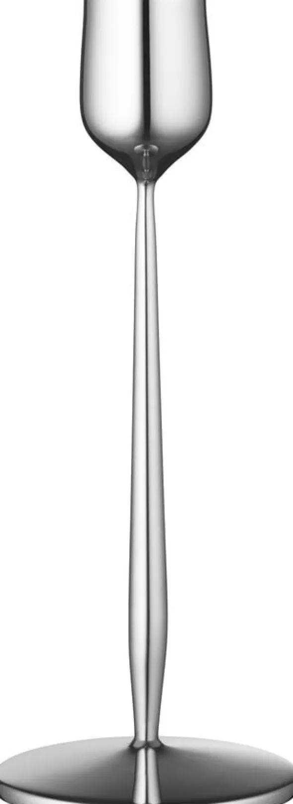 Ljusstake Dorotea 7 x 18 cm Blankt stål