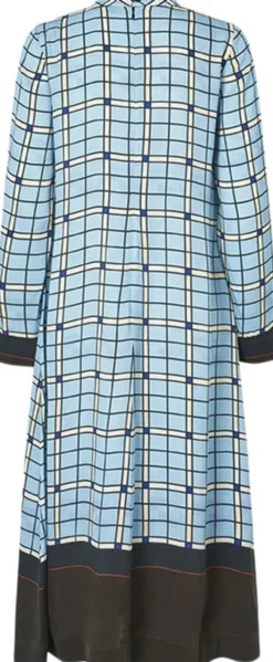 Long Sleeve Midi Dress, 2263 Dry Viscose