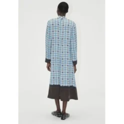 Long Sleeve Midi Dress, 2263 Dry Viscose