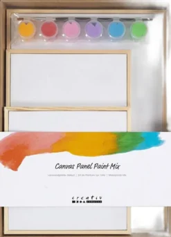 Malerplade Mix, colorful