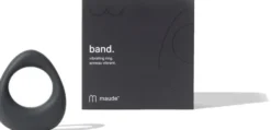 Maude - Band Vibrating Ring - Charcoal
