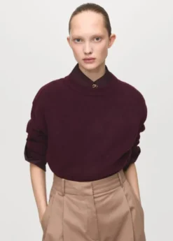 Medium-knit sweater