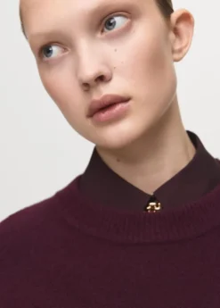 Medium-knit sweater