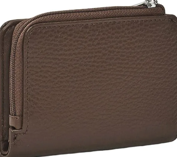 MELLOW LEATHER WALLET / MILK CHOCOLATE