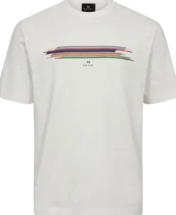 MENS CASUAL FIT T SHIRT STRIPE
