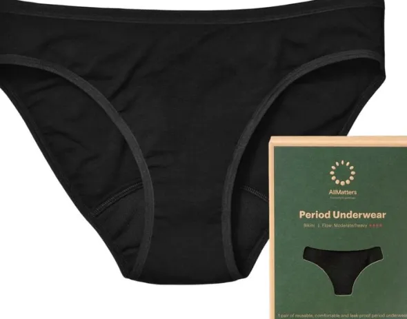 Menstruationstrusser Bikini - Moderat/Kraftig