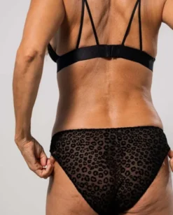 Mesh Triangle Bralette