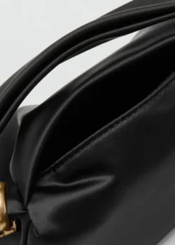 Metallic detail handbag