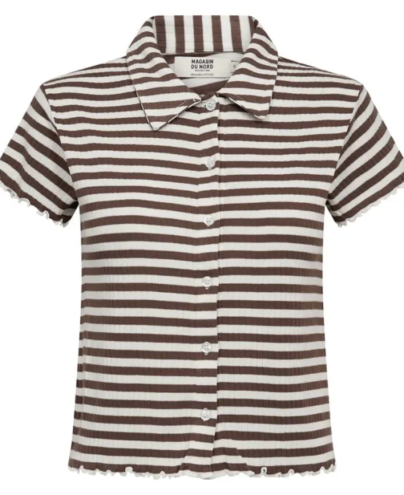 Milla 29 SS polo top - Organic Cotton GOTS